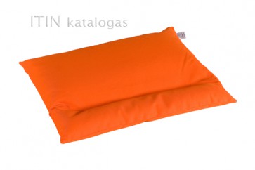 Grikių lukštų pagalvė - Vidutinė 55x42 cm-Orange