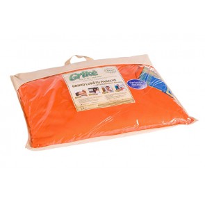 Grikių lukštų pagalvė - Didelė 60x50 cm.-Orange